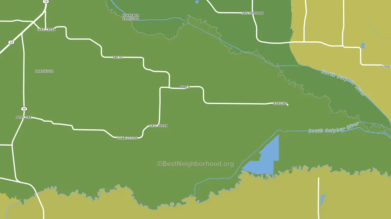 75450, TX block-group voter-turnout map