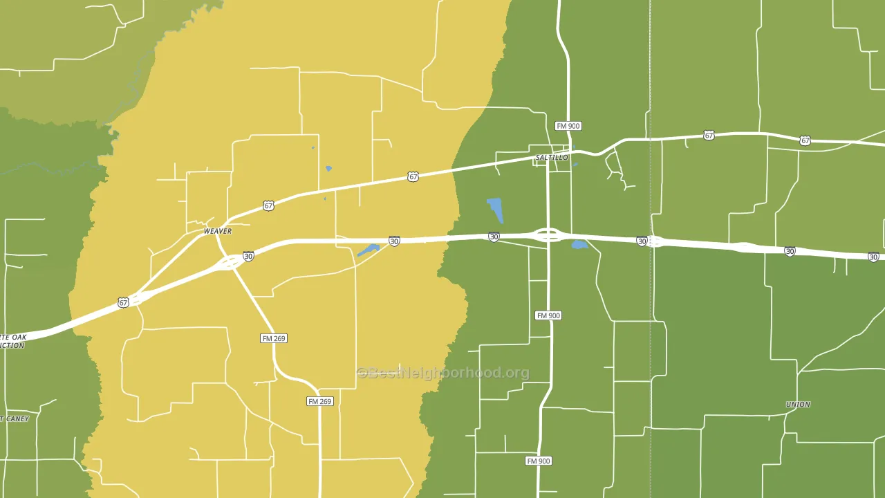 75478, TX block-group voter-turnout map