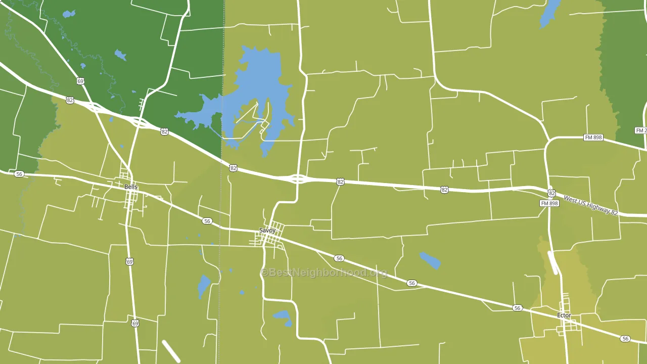 75479, TX block-group voter-turnout map