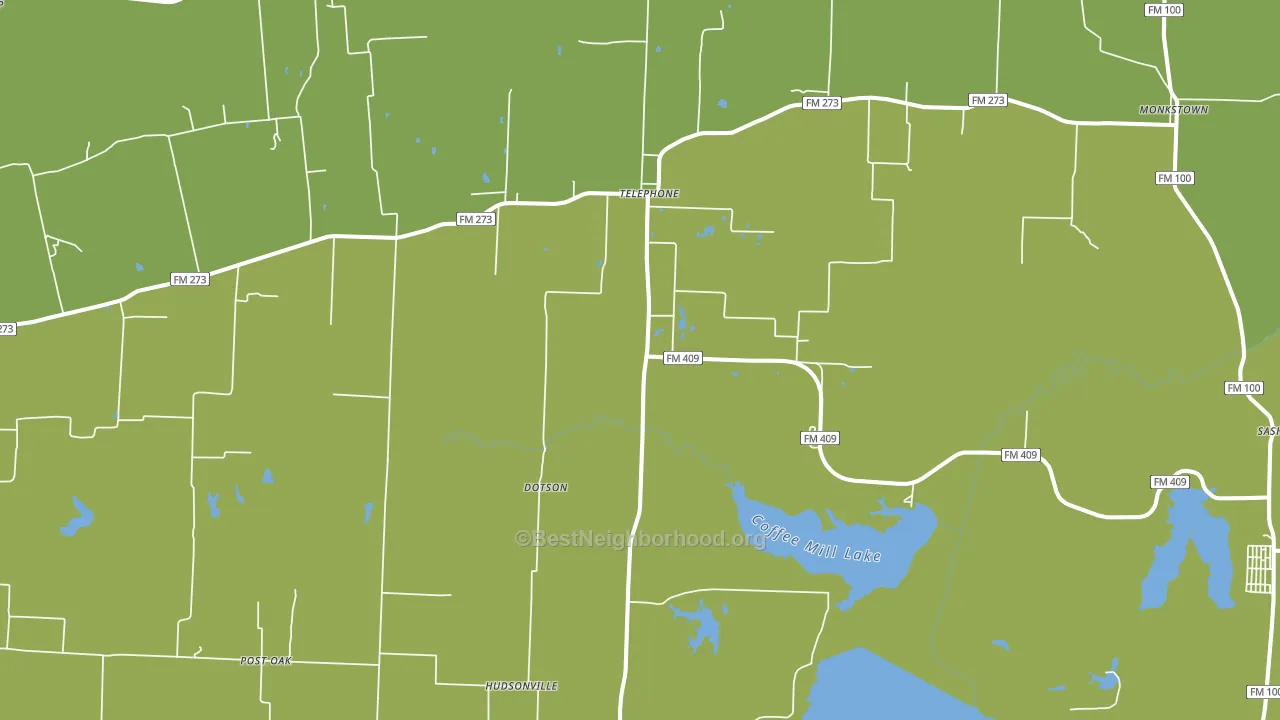 75488, TX block-group voter-turnout map
