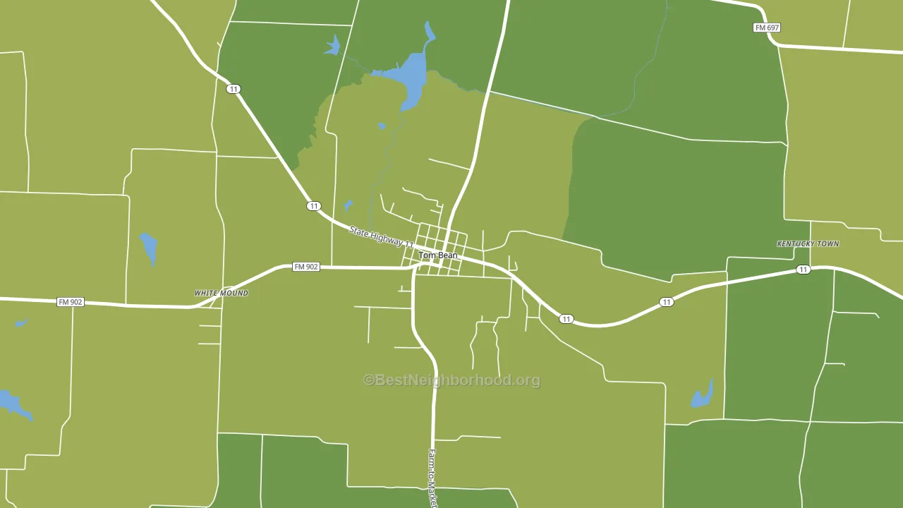 75489, TX block-group voter-turnout map