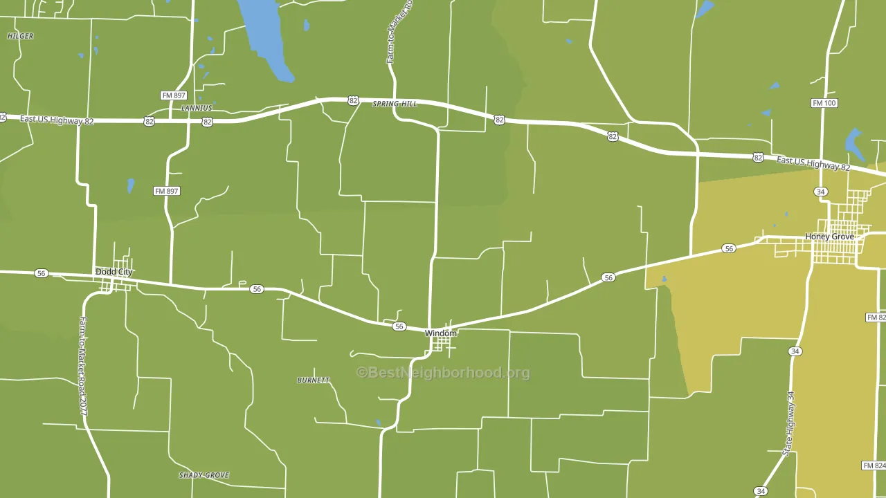 75492, TX block-group voter-turnout map