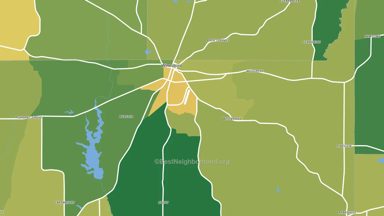 75494, TX block-group voter-turnout map