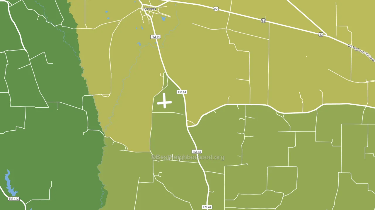 75550, TX block-group voter-turnout map