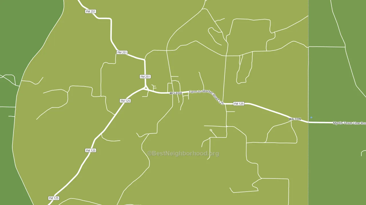 75565, TX block-group voter-turnout map
