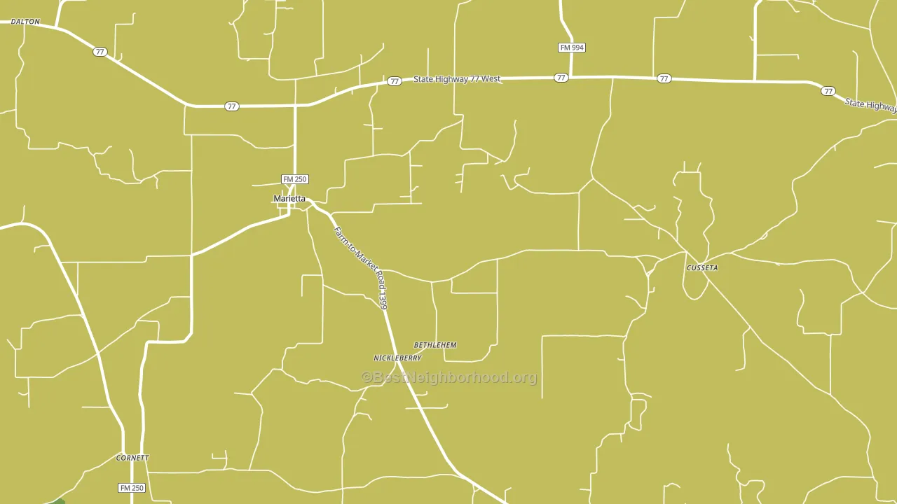 75566, TX block-group voter-turnout map