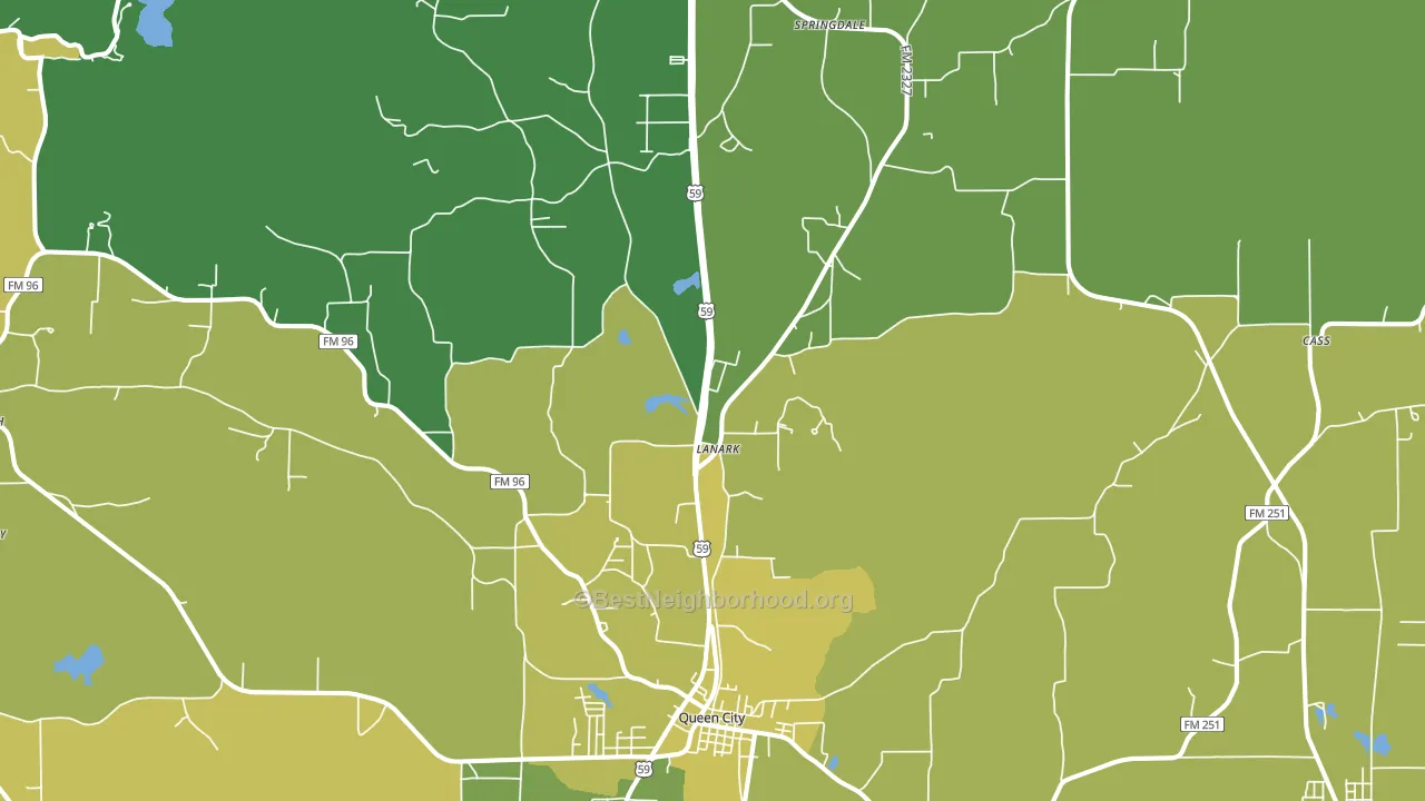 75572, TX block-group voter-turnout map