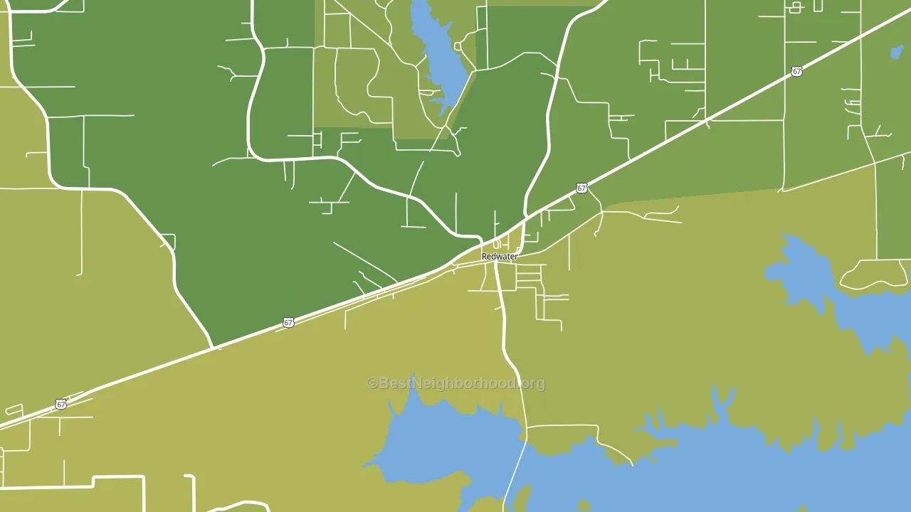 75573, TX block-group voter-turnout map
