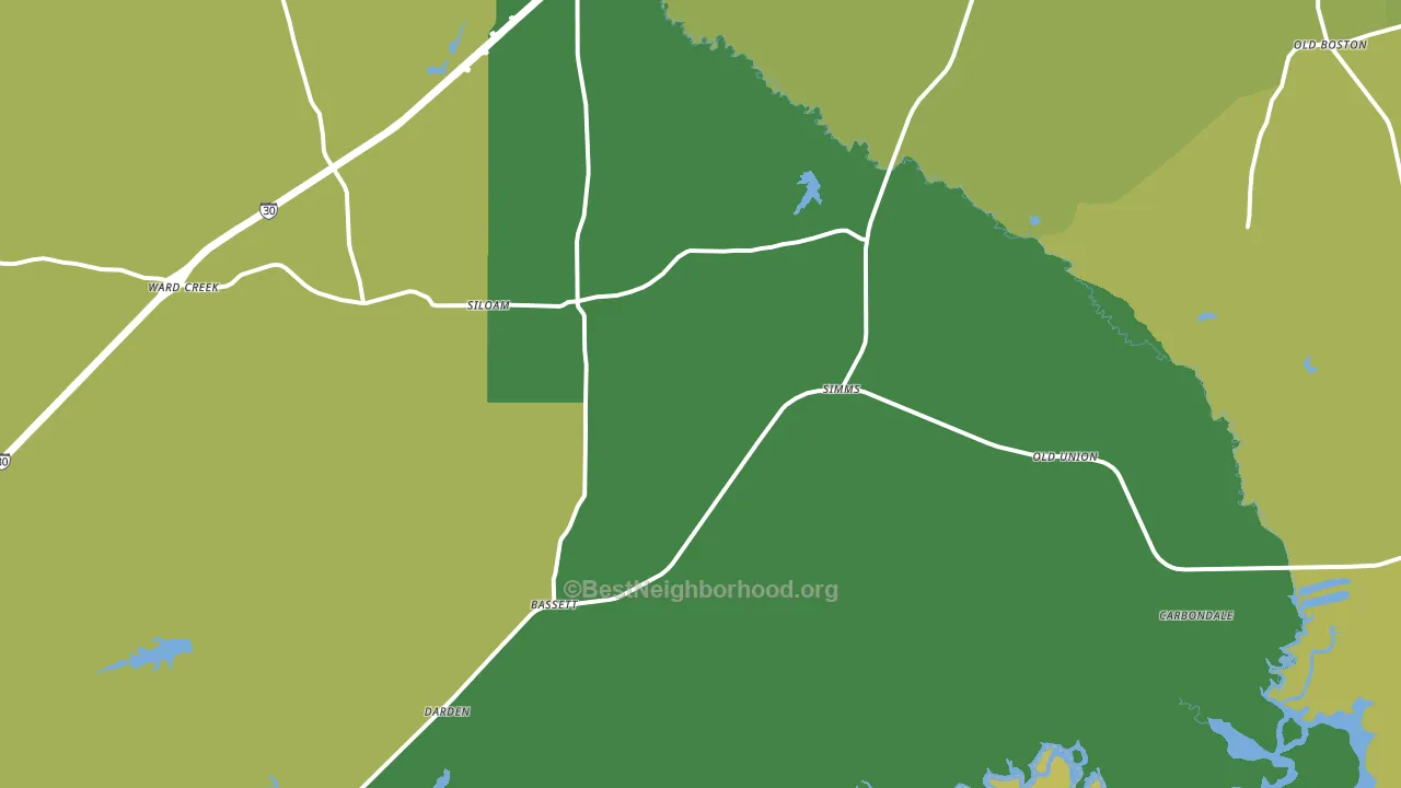 75574, TX block-group voter-turnout map