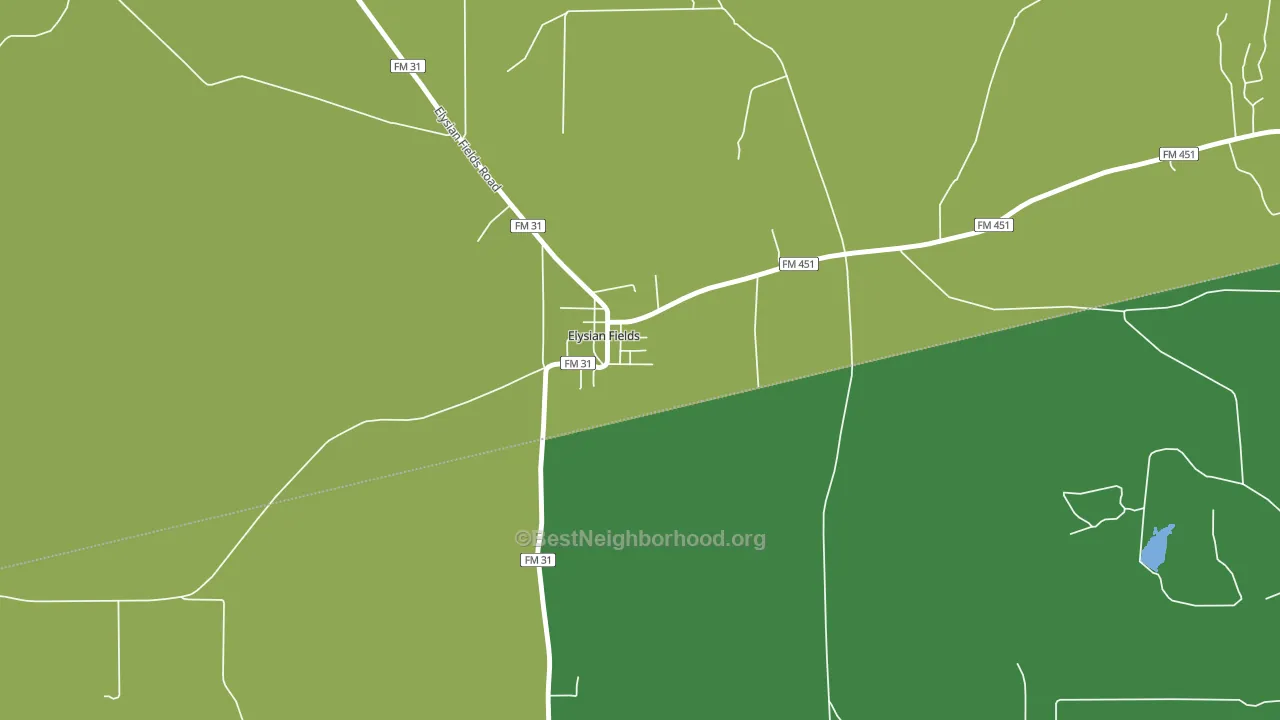 75642, TX block-group voter-turnout map
