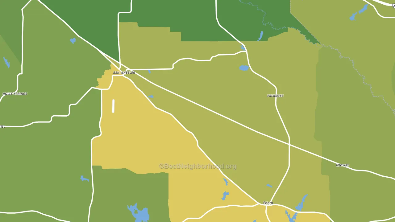 75754, TX block-group voter-turnout map