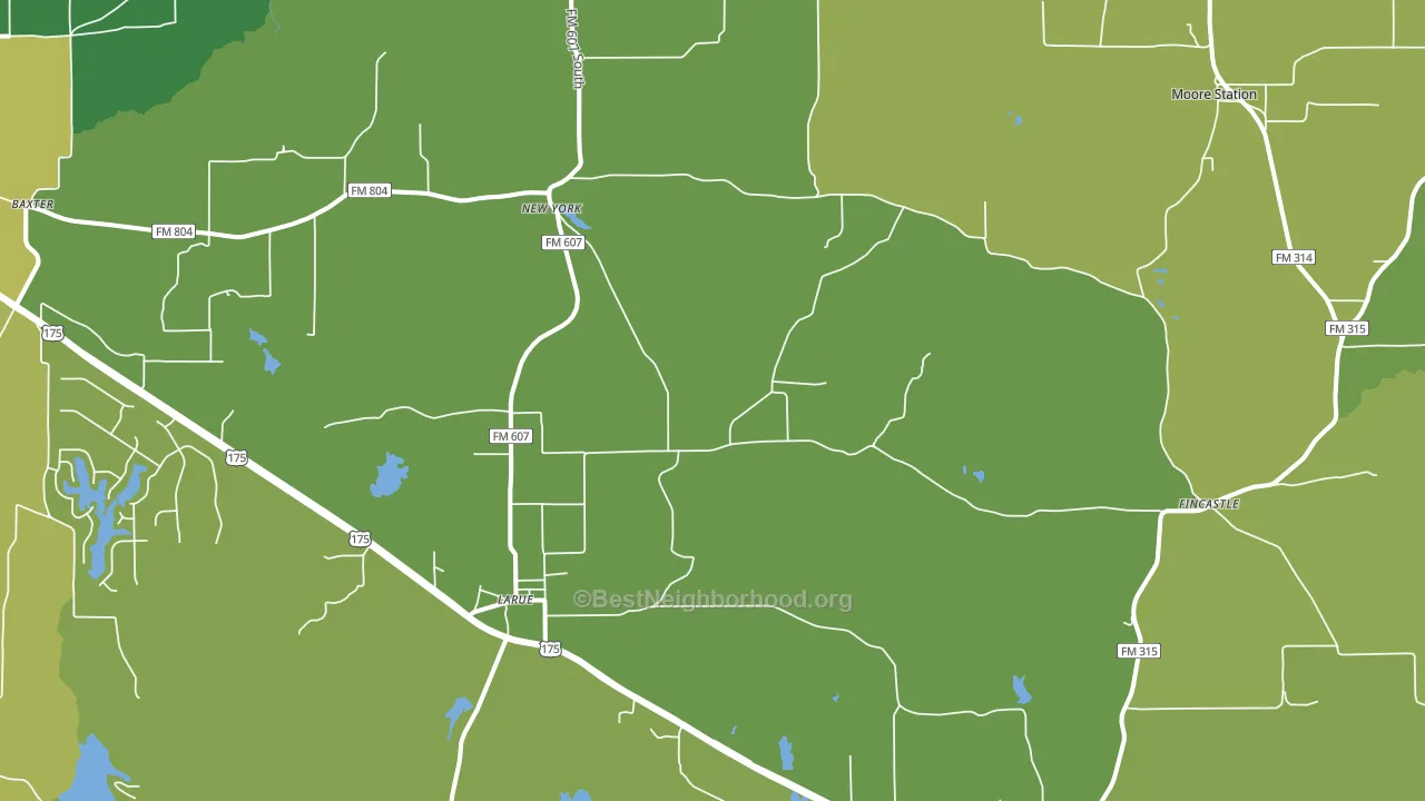 75770, TX block-group voter-turnout map