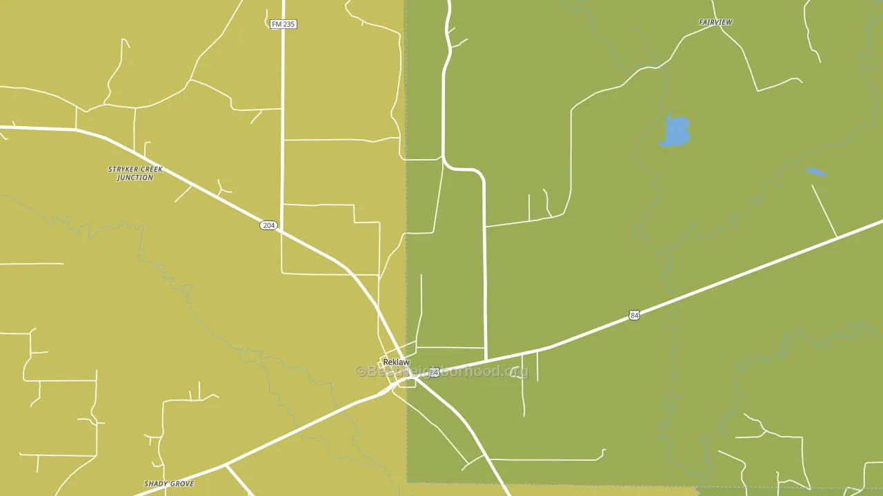 75784, TX block-group voter-turnout map