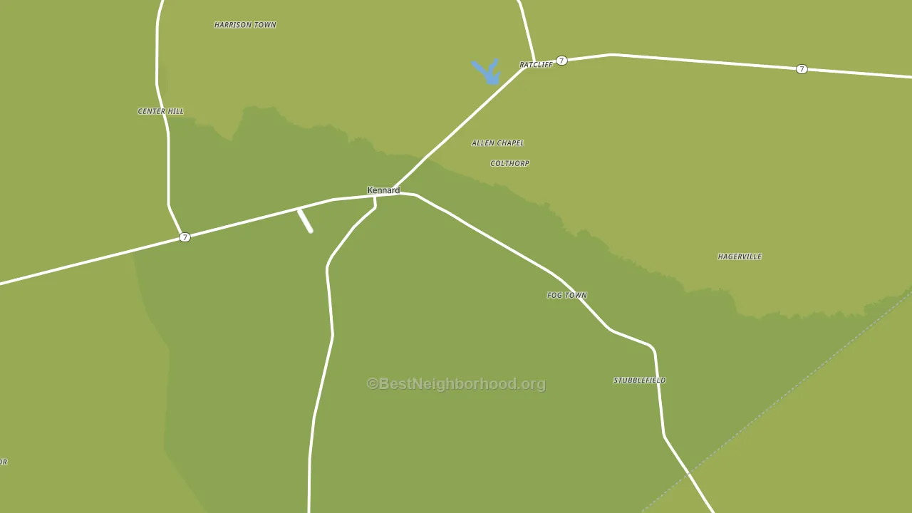 75847, TX block-group voter-turnout map