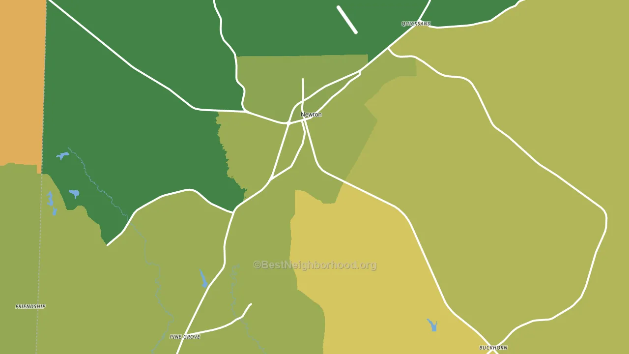 75966, TX block-group voter-turnout map