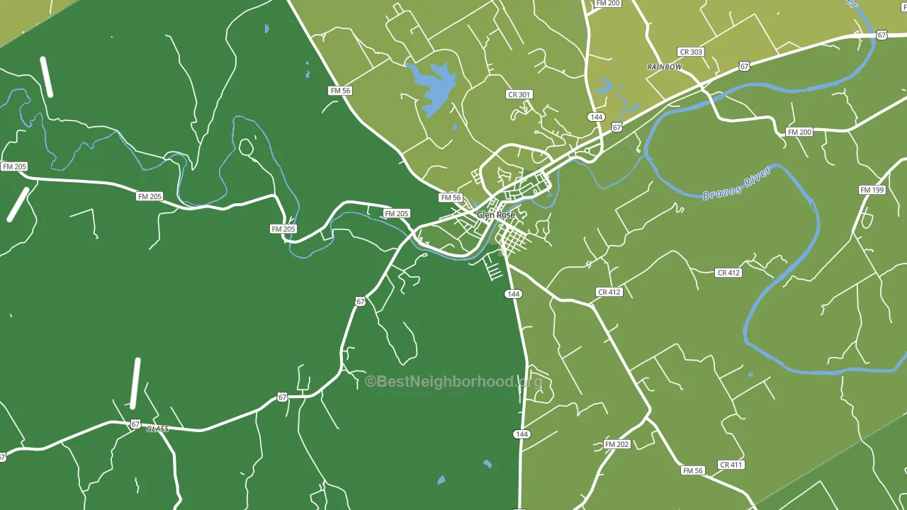 76043, TX block-group voter-turnout map