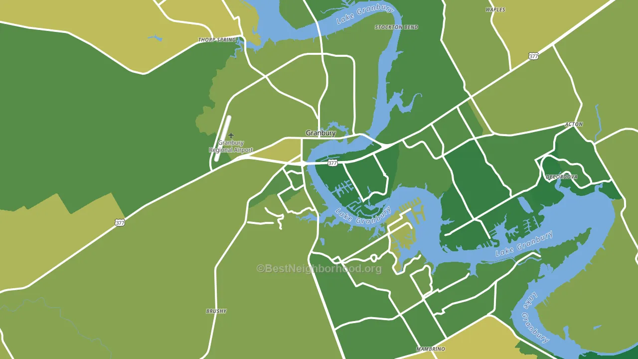 76048, TX block-group voter-turnout map