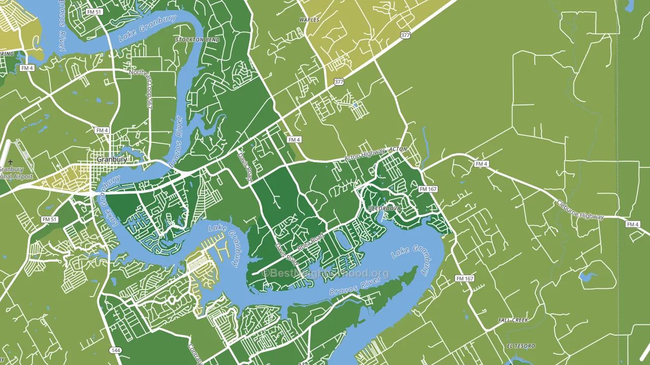 76049, TX block-group voter-turnout map