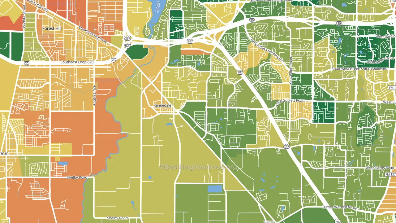 76060, TX block-group voter-turnout map