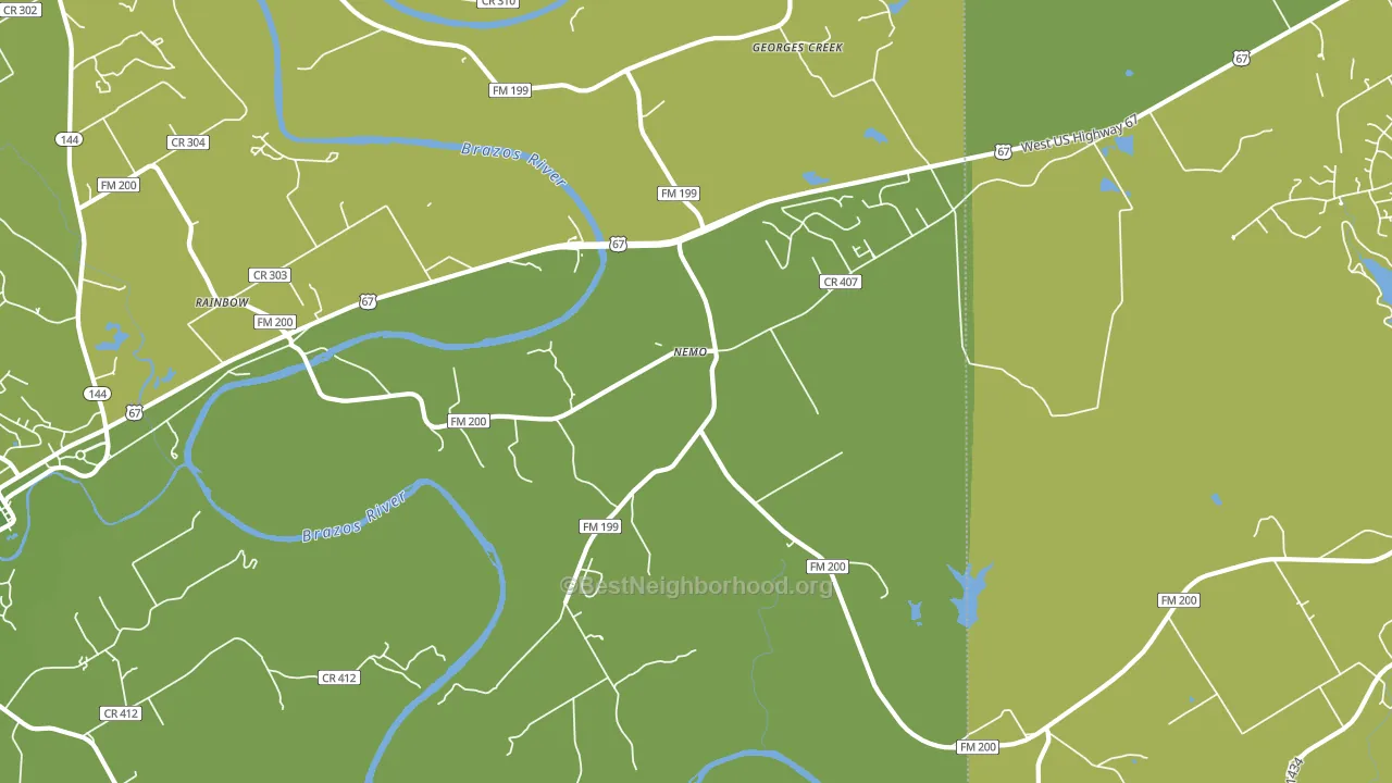76070, TX block-group voter-turnout map