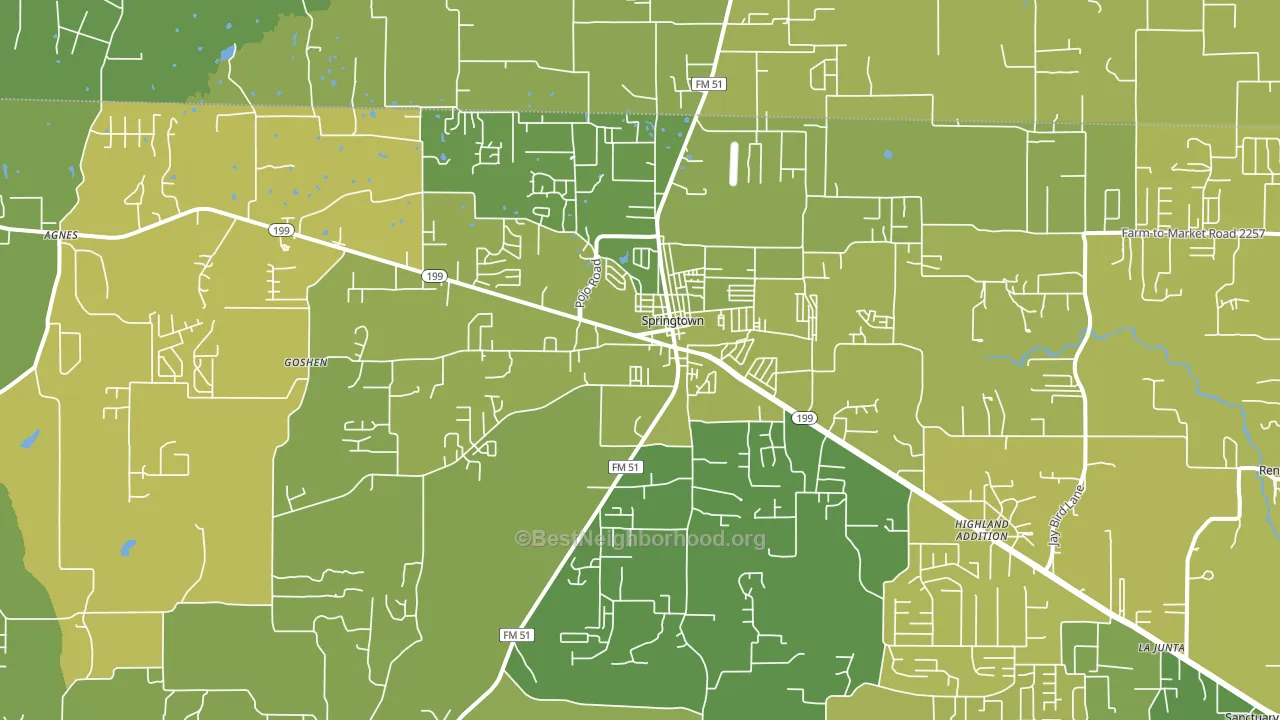 76082, TX block-group voter-turnout map