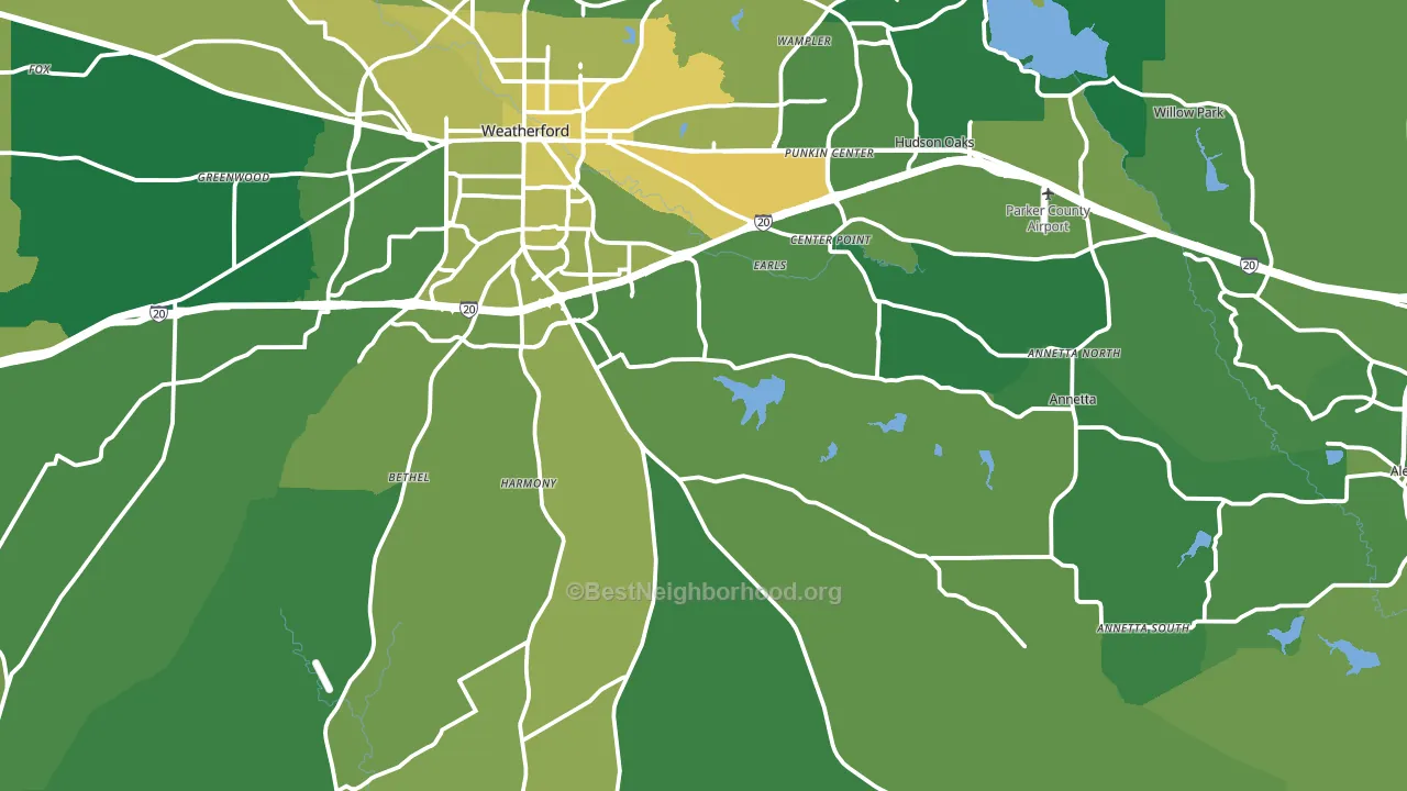 76087, TX block-group voter-turnout map