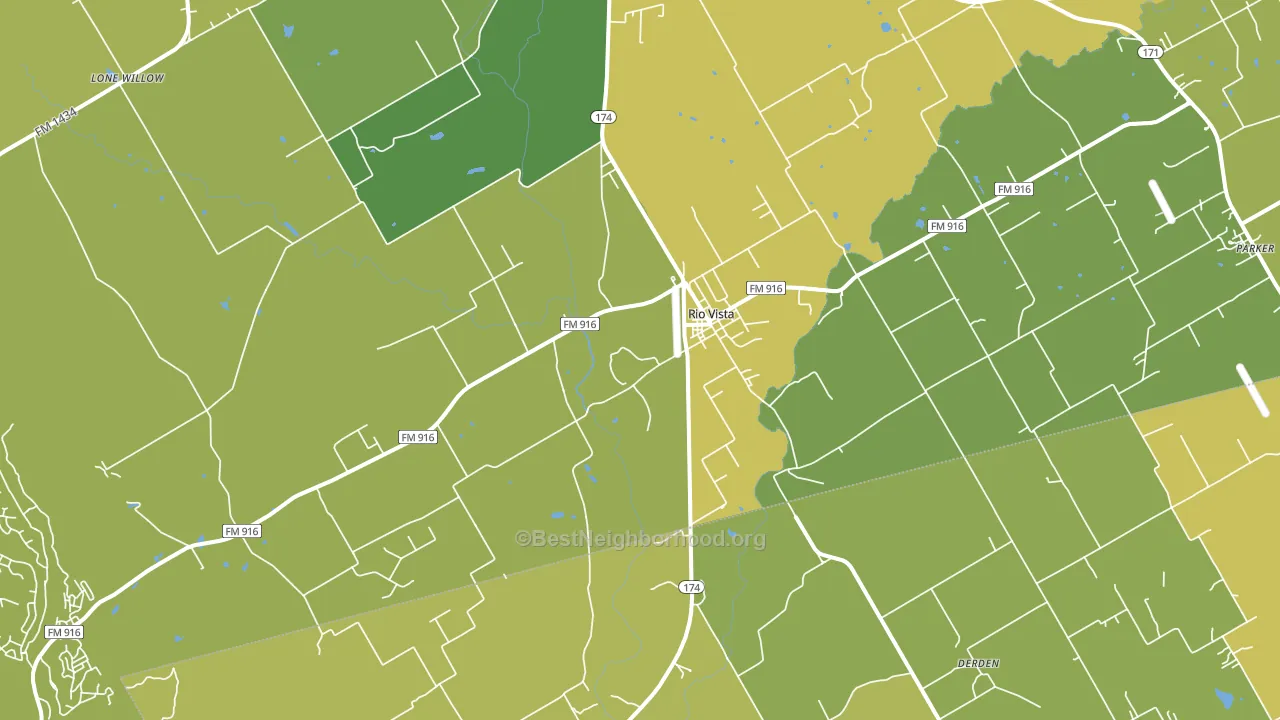 76093, TX block-group voter-turnout map