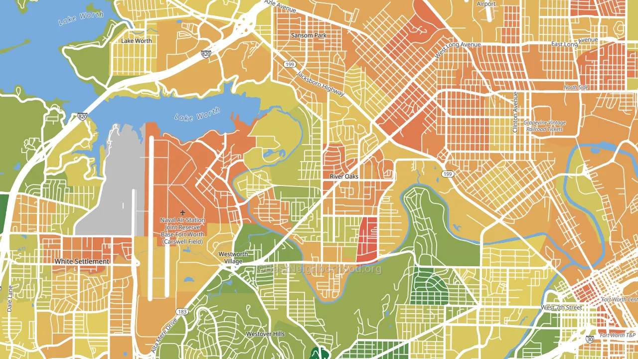 76114, TX block-group voter-turnout map