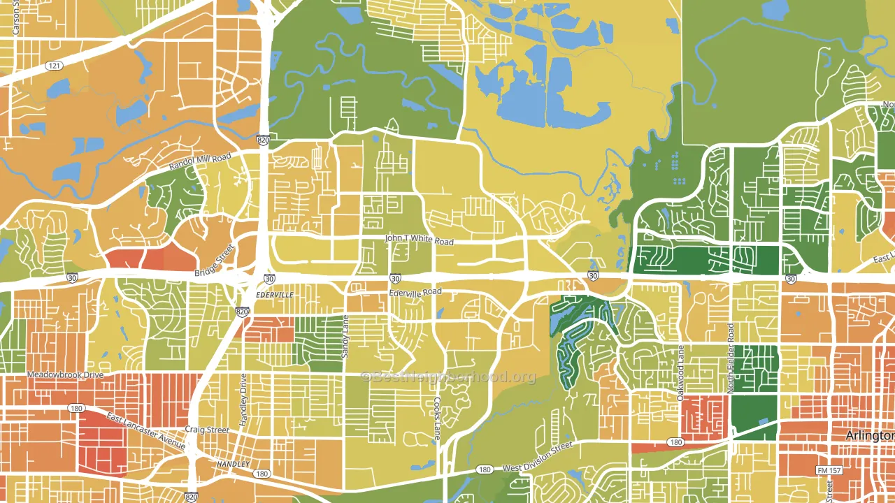 76120, TX block-group voter-turnout map