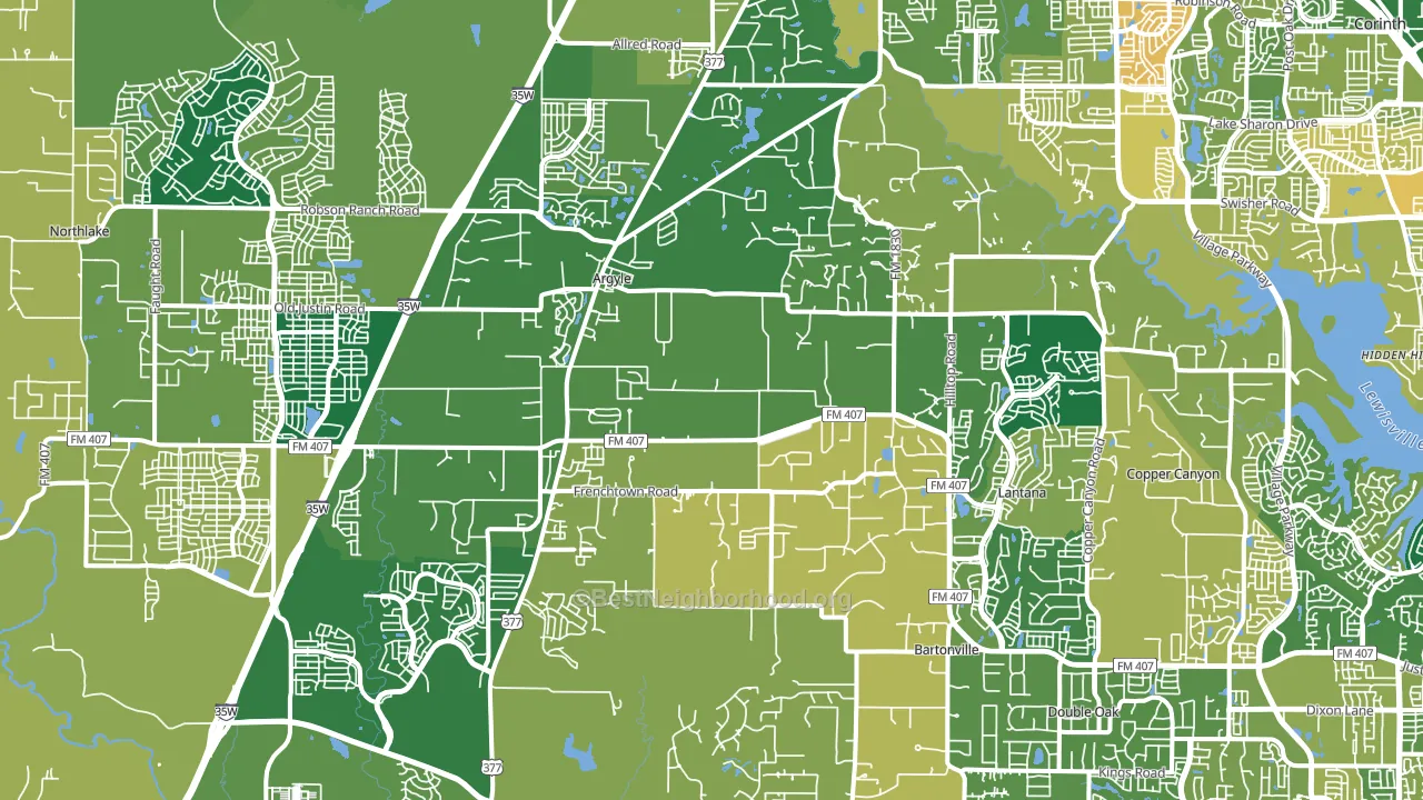 76226, TX block-group voter-turnout map