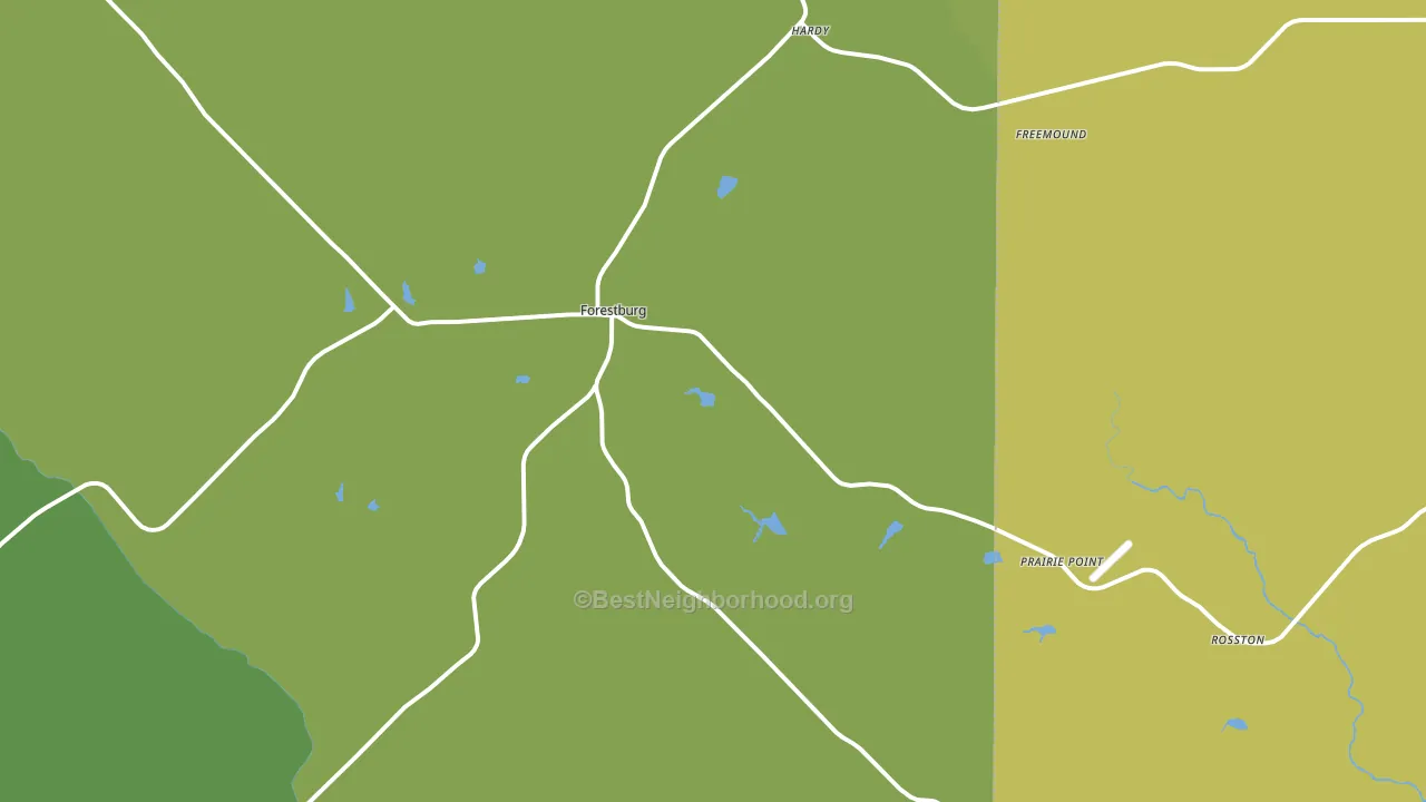 76239, TX block-group voter-turnout map