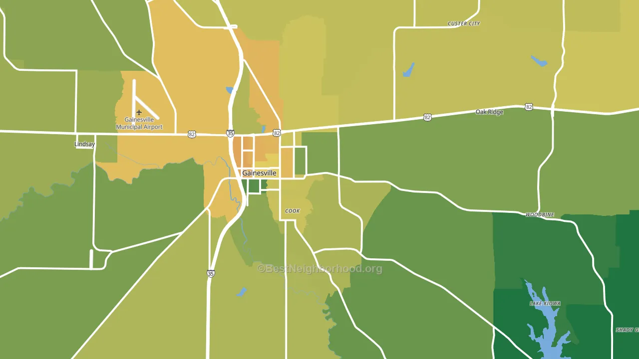 76240, TX block-group voter-turnout map