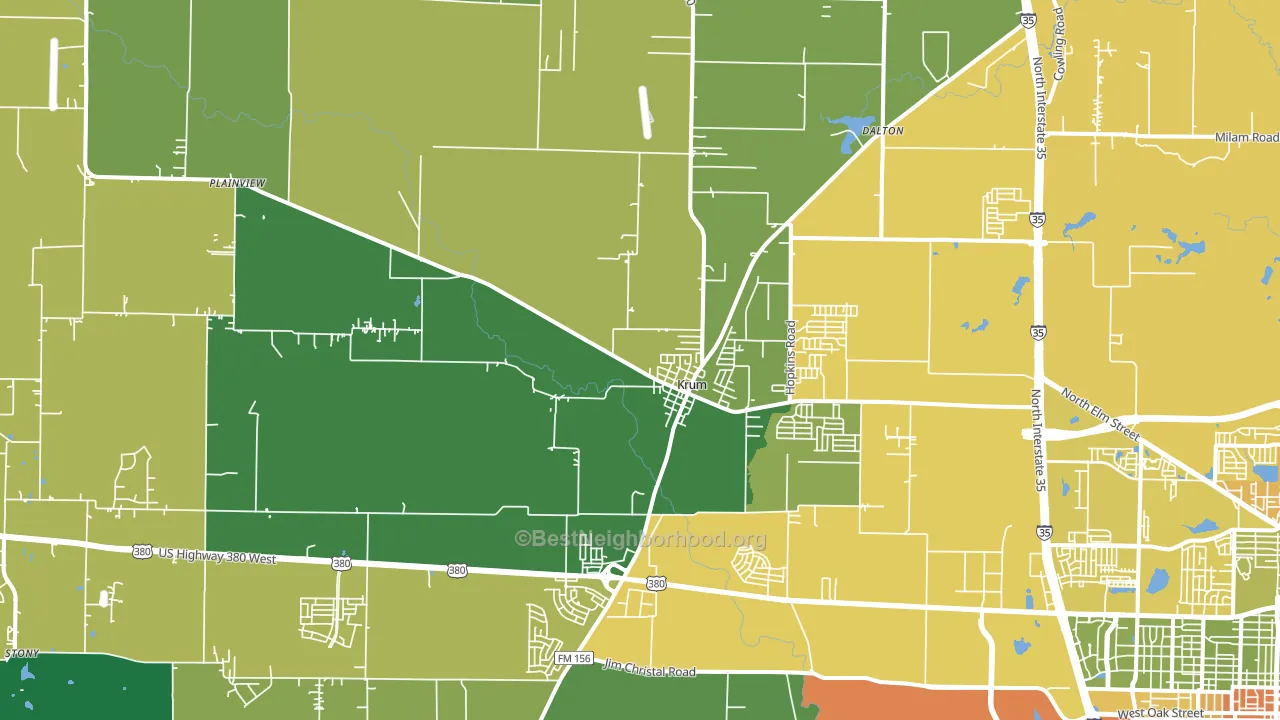 76249, TX block-group voter-turnout map