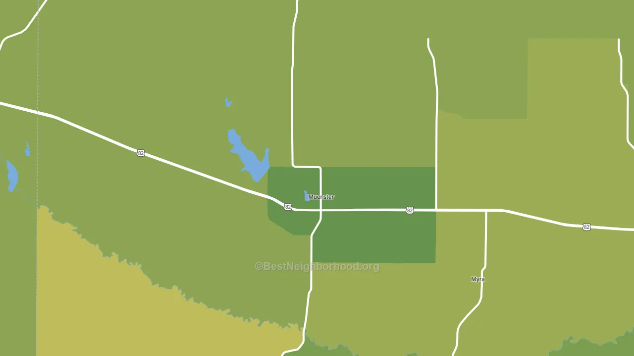 76252, TX block-group voter-turnout map