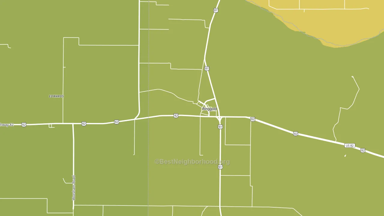 76261, TX block-group voter-turnout map