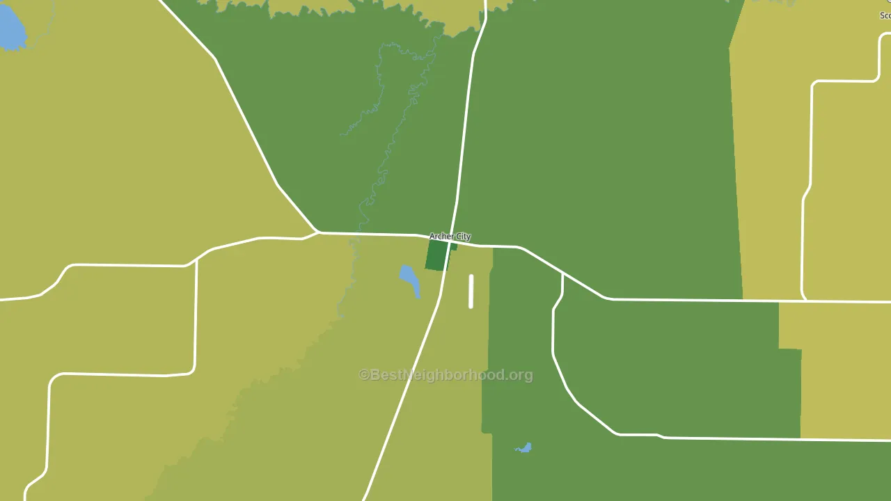 76351, TX block-group voter-turnout map