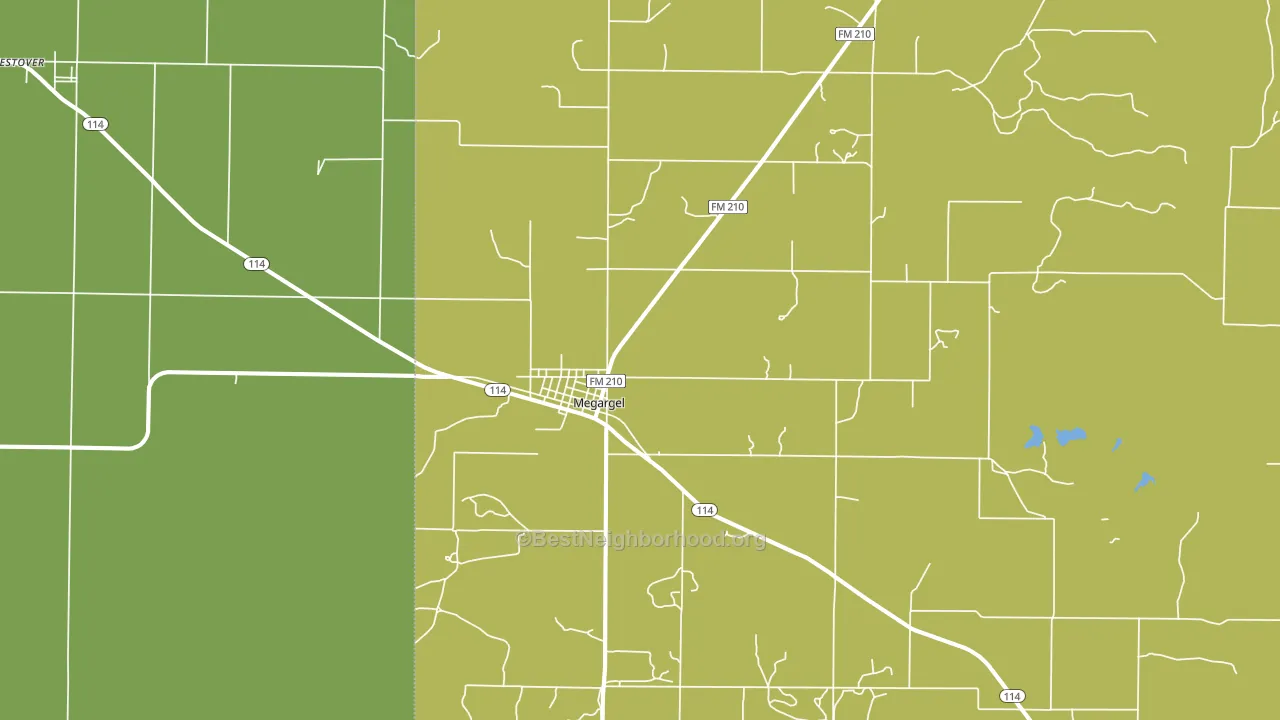 76370, TX block-group voter-turnout map
