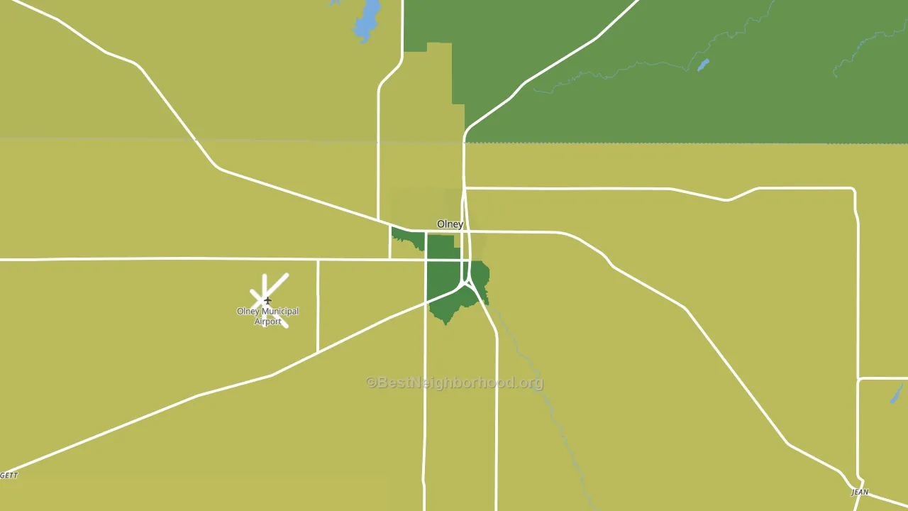 76374, TX block-group voter-turnout map