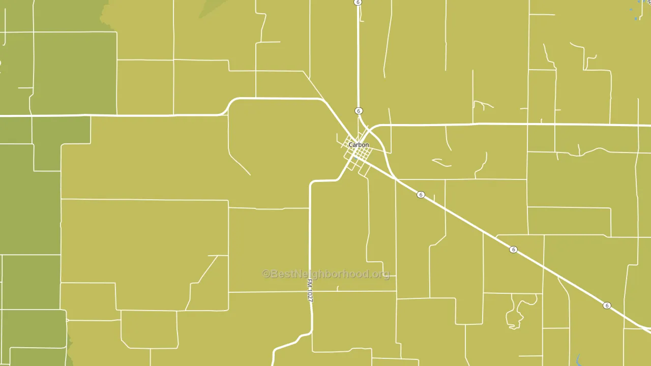 76435, TX block-group voter-turnout map