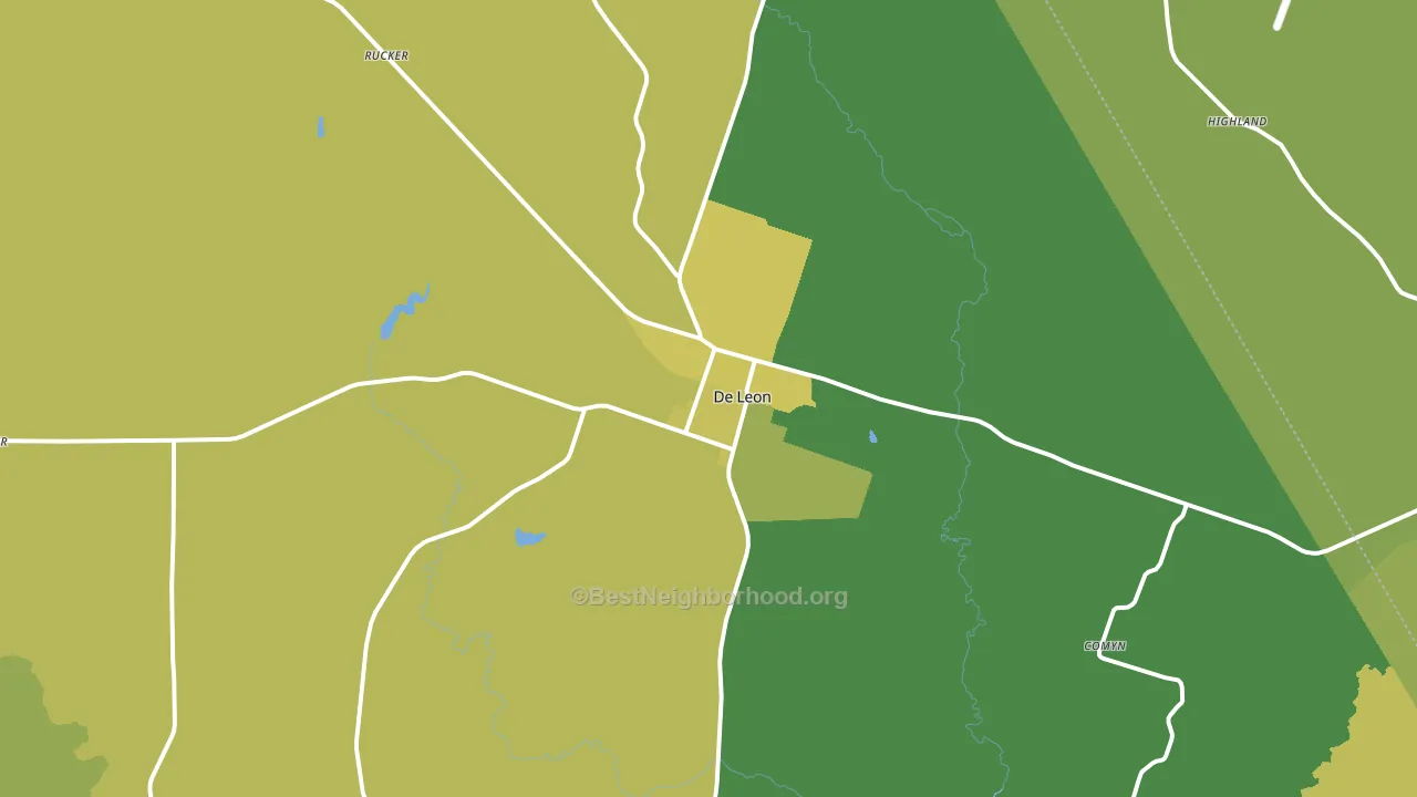 76444, TX block-group voter-turnout map