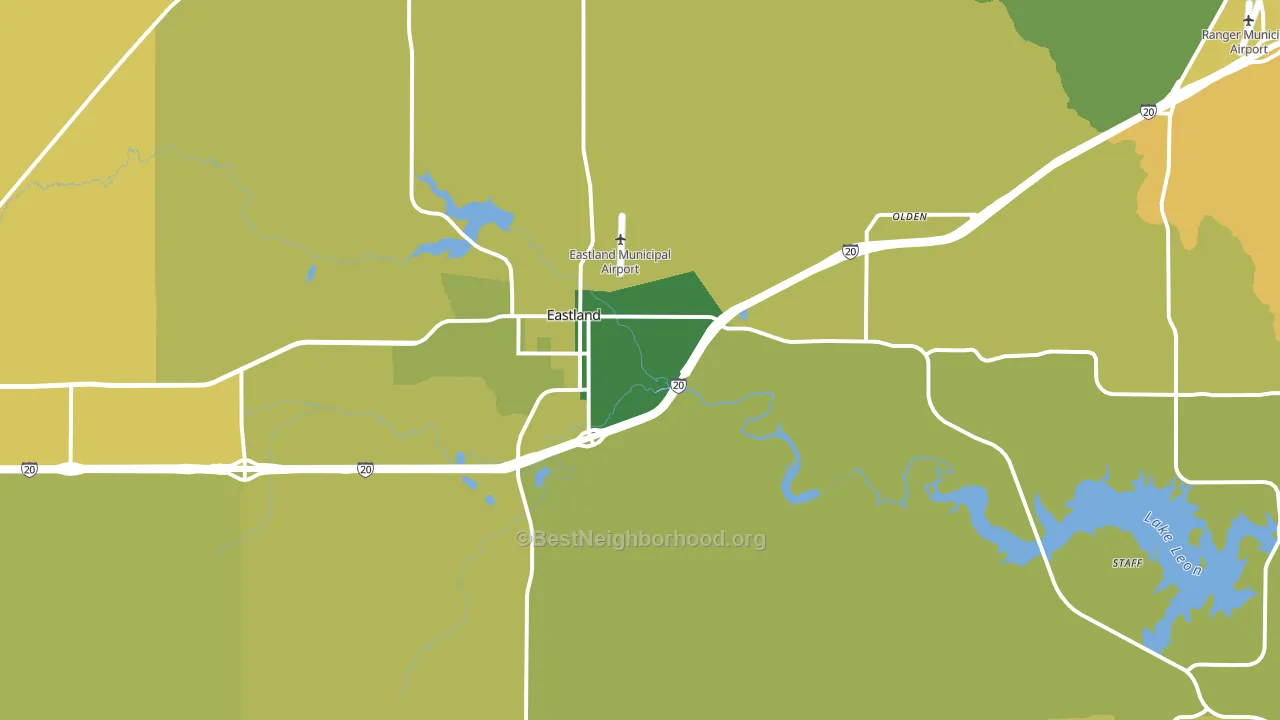 76448, TX block-group voter-turnout map