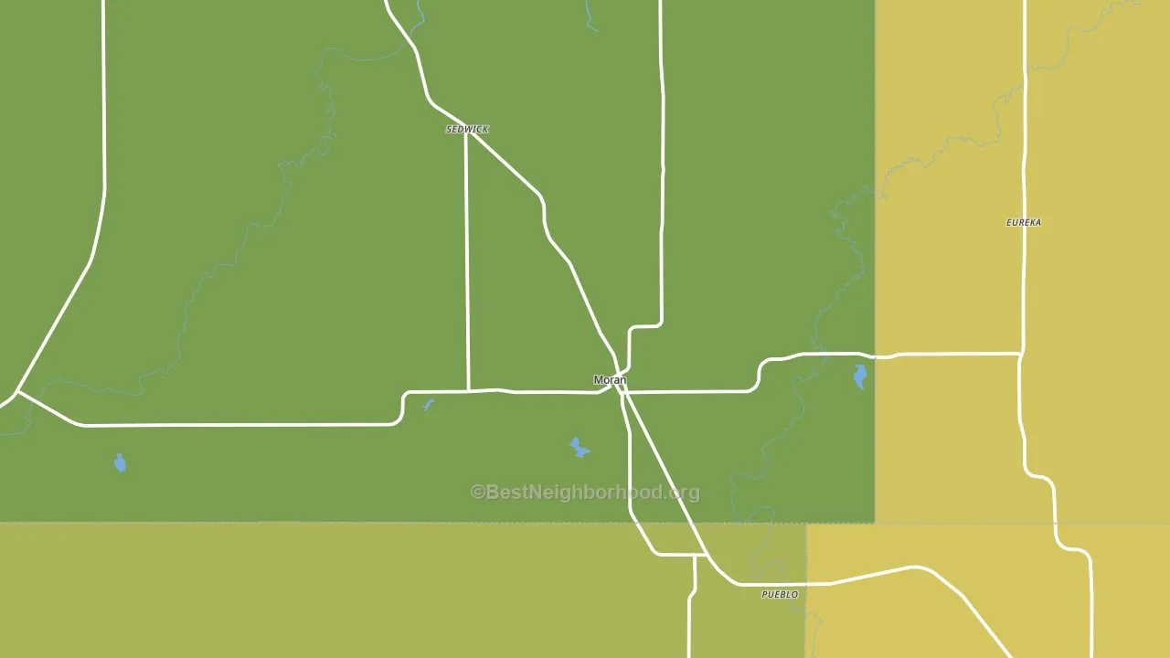 76464, TX block-group voter-turnout map