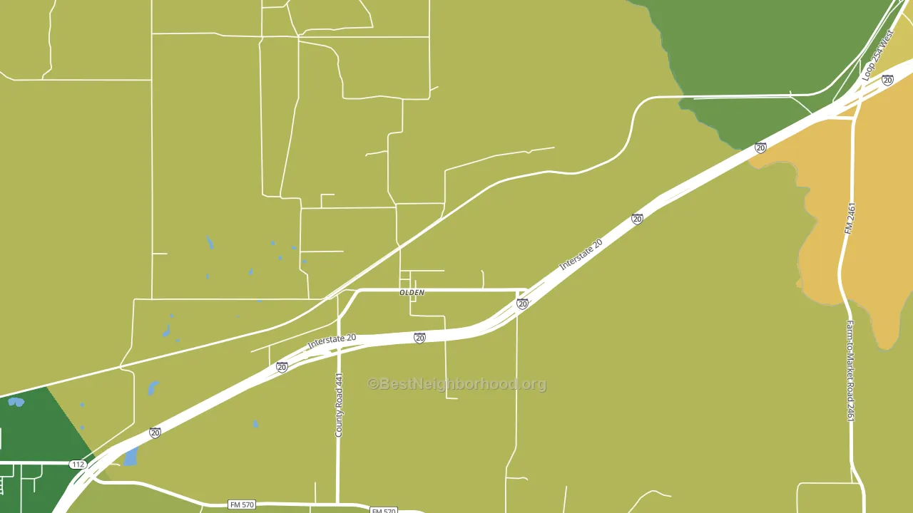 76466, TX block-group voter-turnout map
