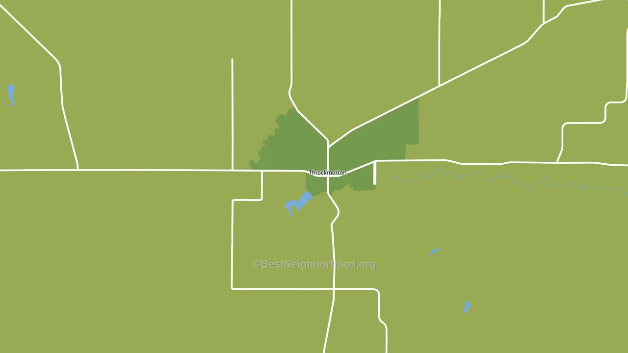 76483, TX block-group voter-turnout map
