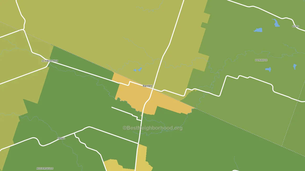 76511, TX block-group voter-turnout map