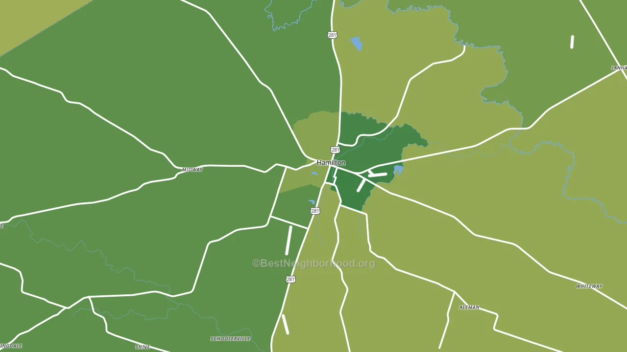 76531, TX block-group voter-turnout map