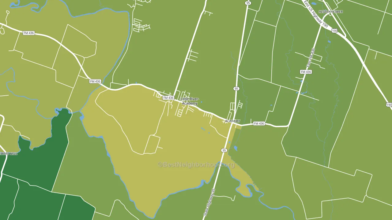 76554, TX block-group voter-turnout map