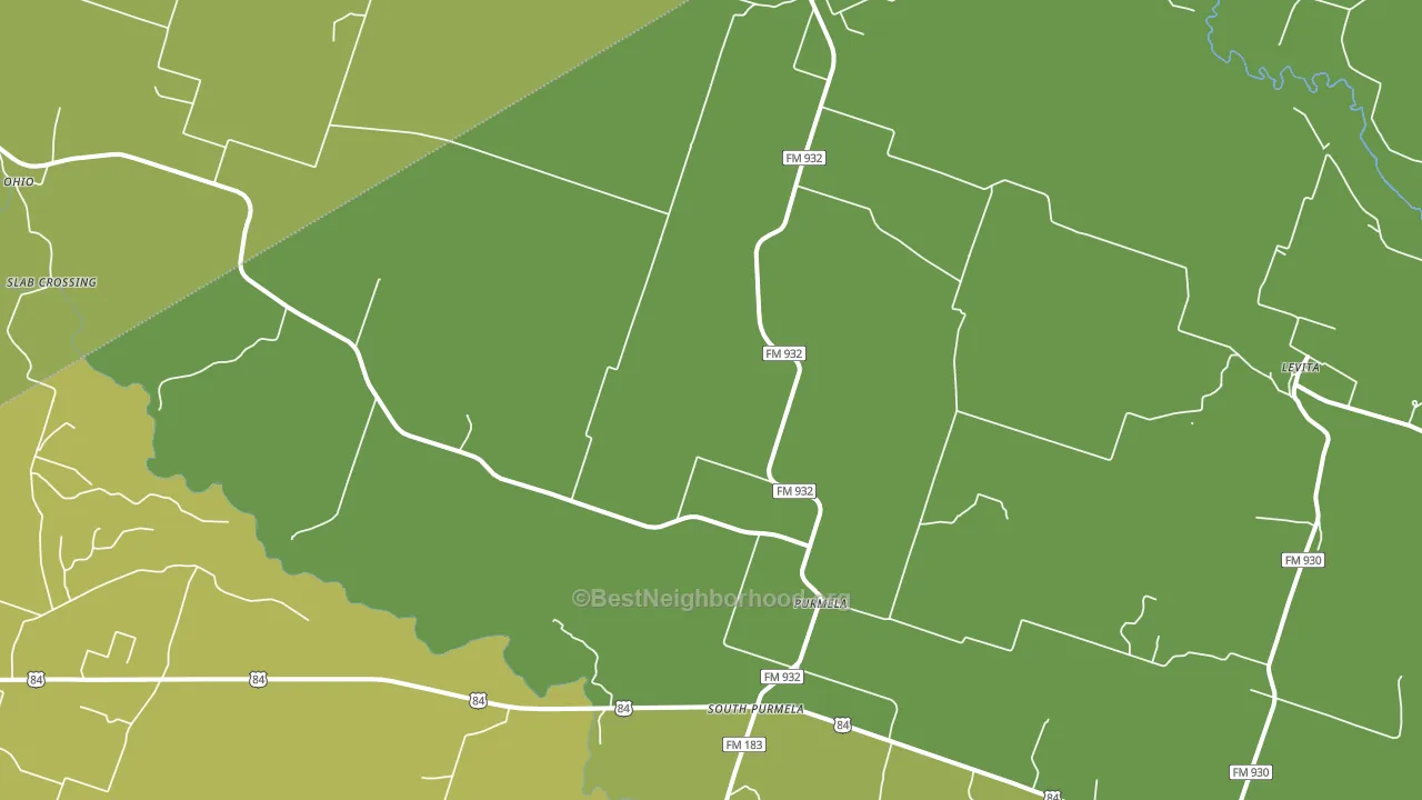 76566, TX block-group voter-turnout map