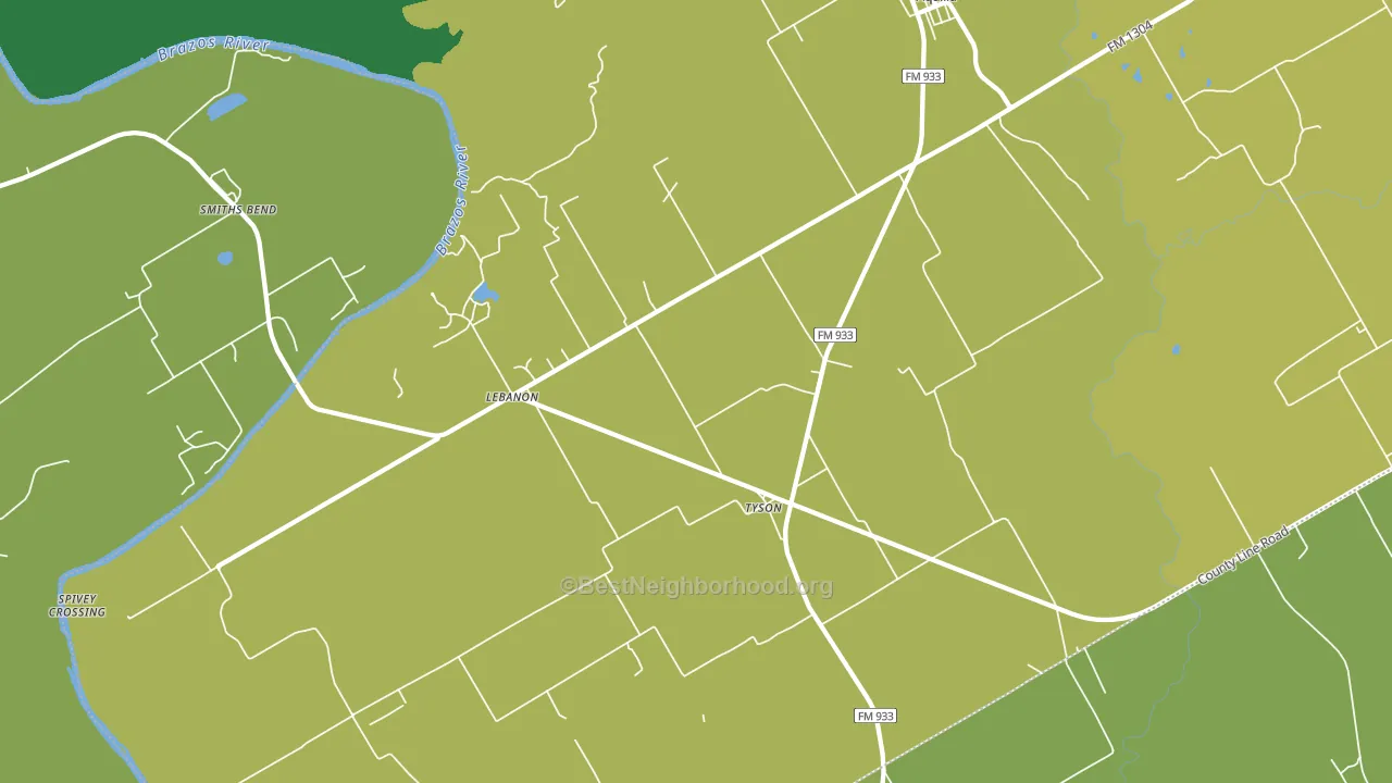 76622, TX block-group voter-turnout map