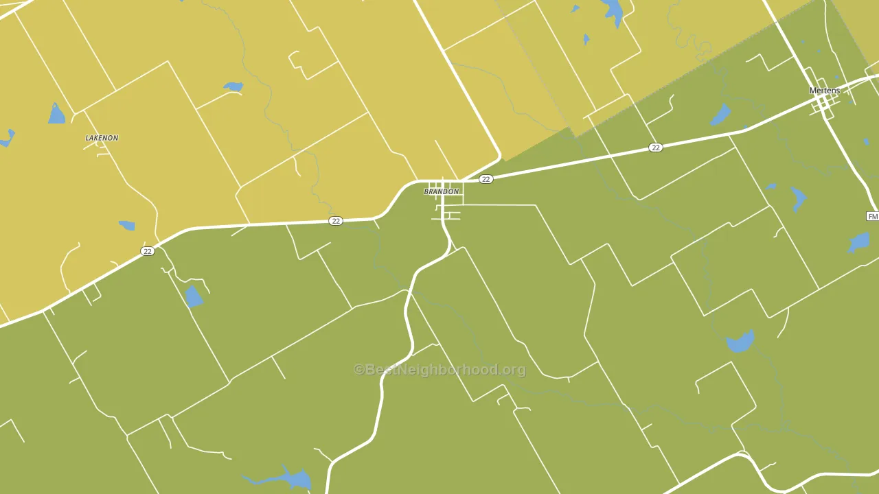 76628, TX block-group voter-turnout map